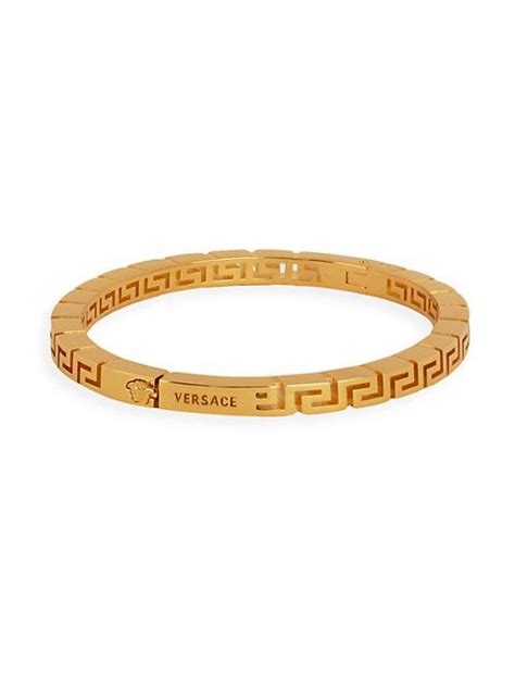 versace square buckle bracelet|saks versace bracelet.